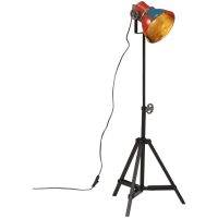 Golvlampa 25 W flerfärgad 35x35x65/95 cm E27 vidaXL