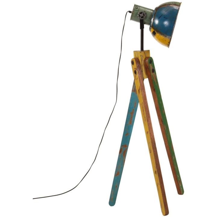 Golvlampa 25 W flerfärgad 45x45x120 cm E27 vidaXL – bild 4