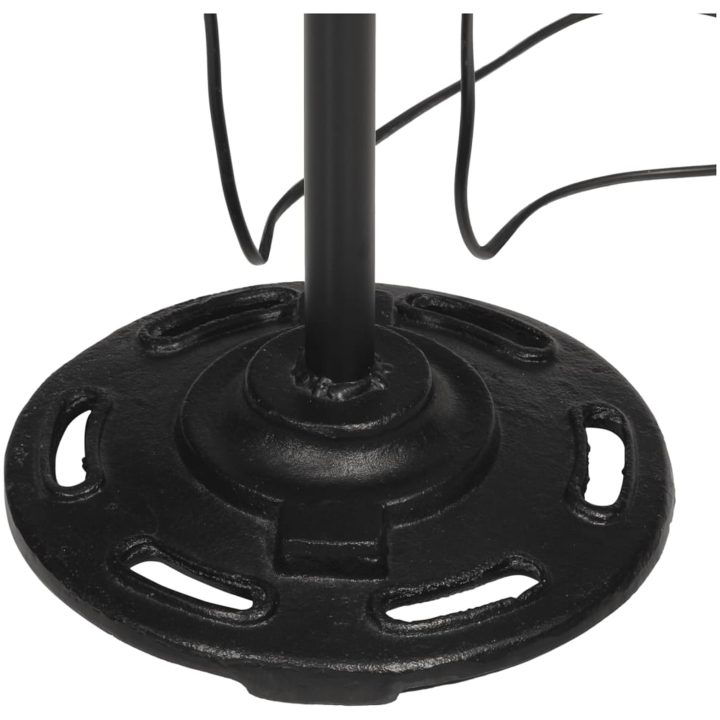 Golvlampa 25 W nött blå 25x25x90/140 cm E27 vidaXL – bild 7
