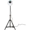 Golvlampa 25 W nött blå 35x35x65/95 cm E27 vidaXL – miniatyr 3