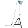 Golvlampa 25 W nött blå 35x35x65/95 cm E27 vidaXL – miniatyr 4