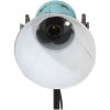 Golvlampa 25 W nött blå 35x35x65/95 cm E27 vidaXL – miniatyr 7