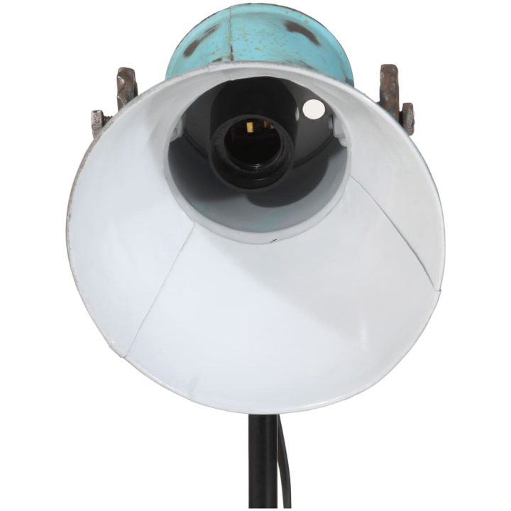 Golvlampa 25 W nött blå 35x35x65/95 cm E27 vidaXL – bild 7