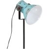 Golvlampa 25 W nött blå 35x35x65/95 cm E27 vidaXL – miniatyr 8