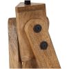 Golvlampa 25 W nött blå 45x45x120 cm E27 vidaXL – miniatyr 9