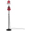 Golvlampa 25 W nött röd 25x25x90/140 cm E27 vidaXL – miniatyr 3