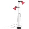 Golvlampa 25 W nött röd 25x25x90/140 cm E27 vidaXL – miniatyr 4