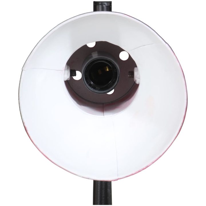 Golvlampa 25 W nött röd 25x25x90/140 cm E27 vidaXL – bild 6