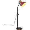 Golvlampa 25 W nött röd 30x30x100-150 cm E27 vidaXL – miniatyr 1