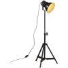 Golvlampa 25 W svart 35x35x65/95 cm E27 vidaXL – miniatyr 1