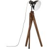 Golvlampa 25 W svart 45x45x120 cm E27 vidaXL – miniatyr 2