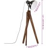 Golvlampa 25 W svart 45x45x120 cm E27 vidaXL – miniatyr 11