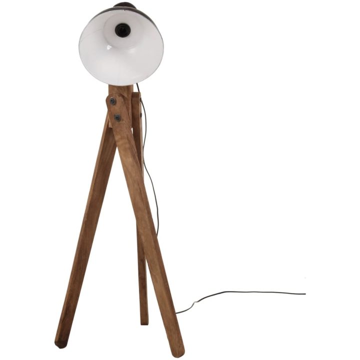 Golvlampa 25 W svart 45x45x120 cm E27 vidaXL – bild 3