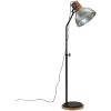 Golvlampa 25 W vintage silver 30x30x100-150 cm E27 vidaXL – miniatyr 2
