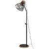 Golvlampa 25 W vintage silver 30x30x100-150 cm E27 vidaXL – miniatyr 5