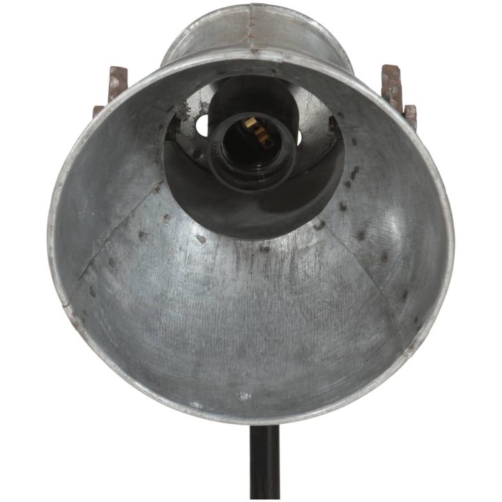 Golvlampa 25 W vintage silver 35x35x65/95 cm E27 vidaXL – bild 7