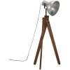 Golvlampa 25 W vintage silver 45x45x120 cm E27 vidaXL – miniatyr 2
