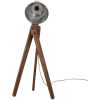 Golvlampa 25 W vintage silver 45x45x120 cm E27 vidaXL – miniatyr 3