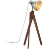 Golvlampa 25 W vintage silver 45x45x120 cm E27 vidaXL – miniatyr 1