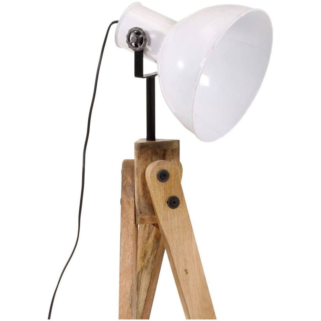 Golvlampa 25 W vit 45x45x120 cm E27 vidaXL – bild 7