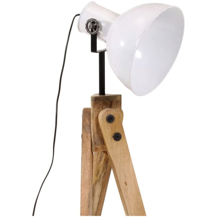 Golvlampa 25 W vit 45x45x120 cm E27 vidaXL – bild 7