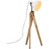 Golvlampa 25 W vit 45x45x120 cm E27 vidaXL – miniatyr 1