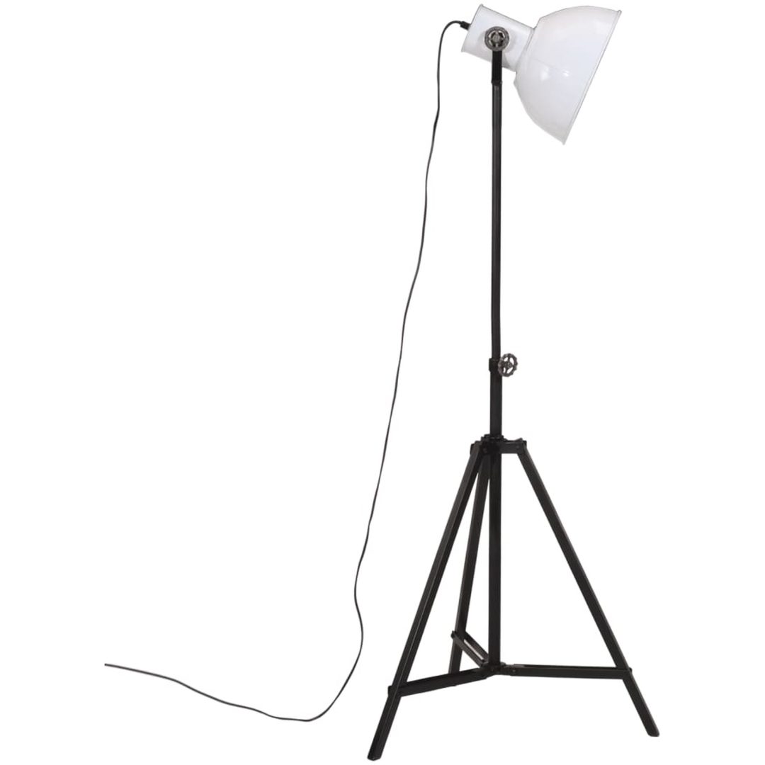 Golvlampa 25 W vit 61x61x90/150 cm E27 vidaXL – bild 4