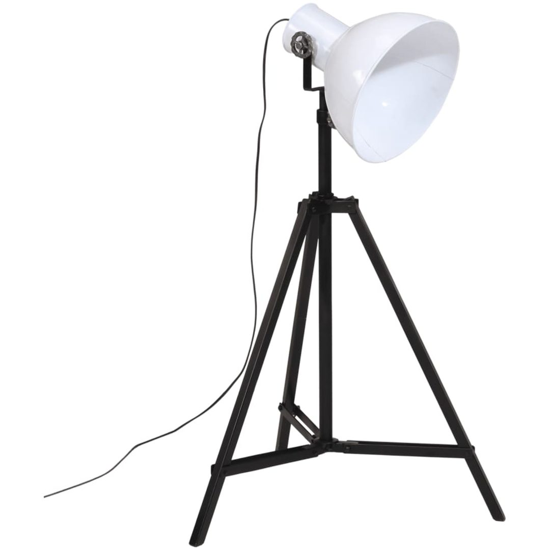 Golvlampa 25 W vit 61x61x90/150 cm E27 vidaXL – bild 6