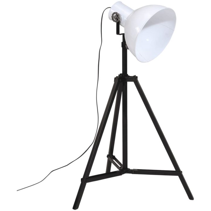 Golvlampa 25 W vit 61x61x90/150 cm E27 vidaXL – bild 6