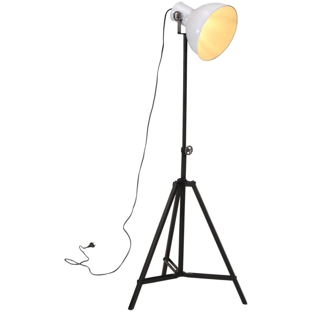 Golvlampa 25 W vit 61x61x90/150 cm E27 vidaXL