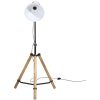 Golvlampa 25 W vit 75x75x90-150 cm E27 vidaXL – miniatyr 3