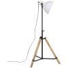 Golvlampa 25 W vit 75x75x90-150 cm E27 vidaXL – miniatyr 4