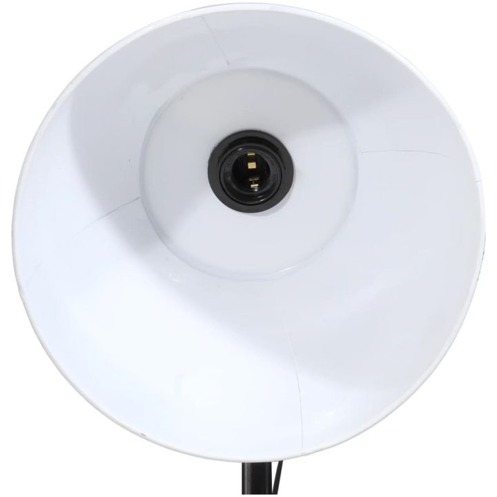 Golvlampa 25 W vit 75x75x90-150 cm E27 vidaXL – bild 7