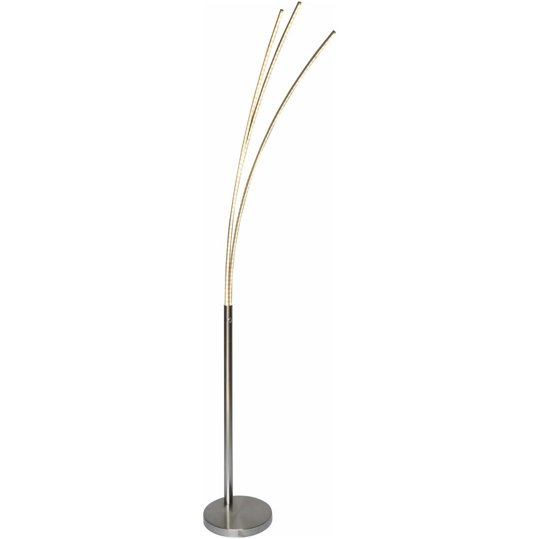 Golvlampa Arkos LED, Satin MALMBERGS