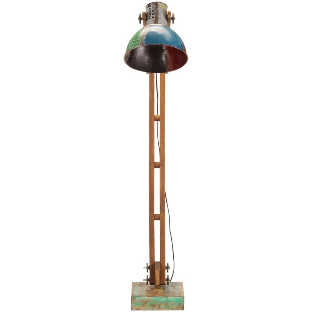 Golvlampa flerfärgad E27 vidaXL – bild 3