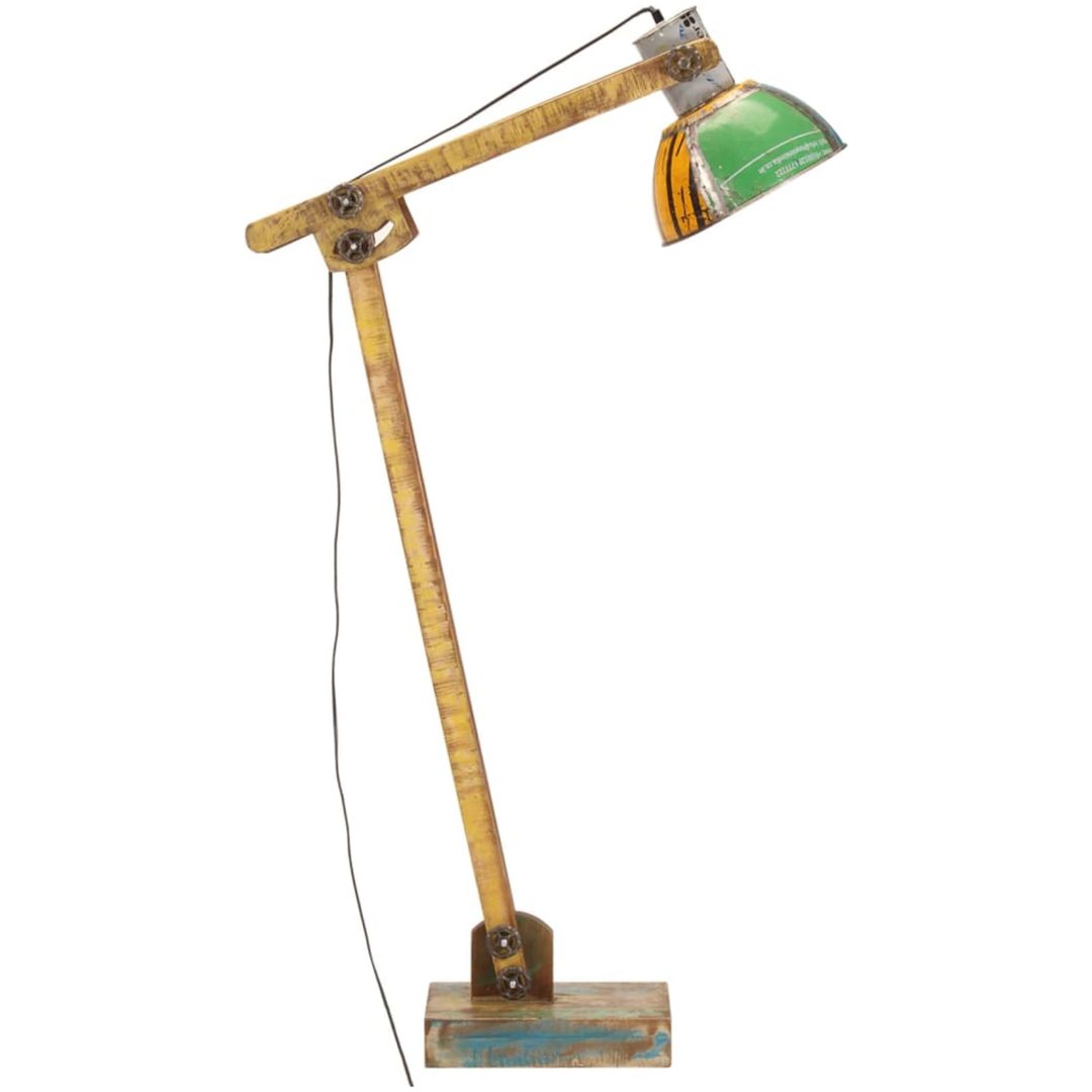 Golvlampa flerfärgad E27 vidaXL – bild 4