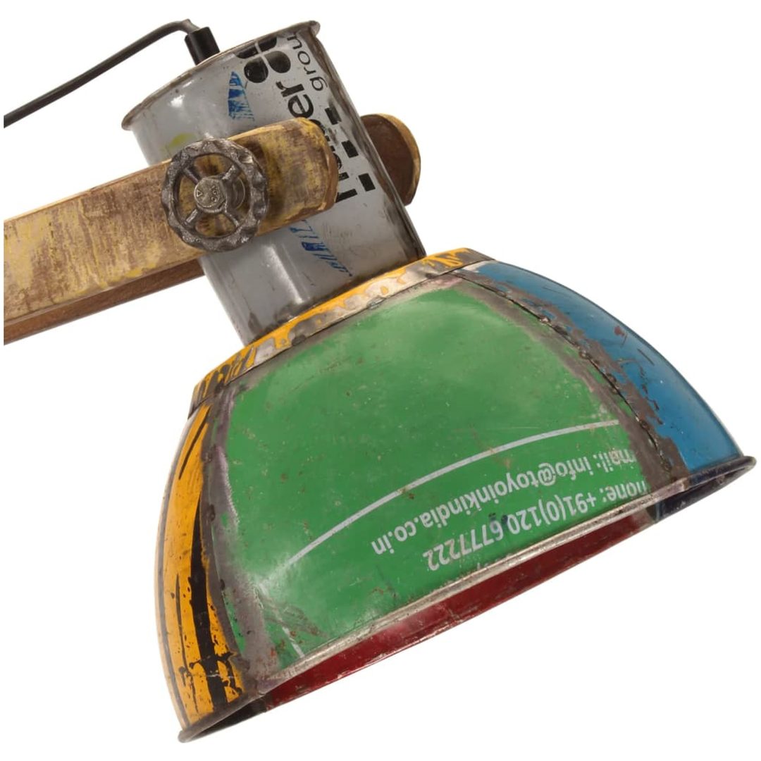 Golvlampa flerfärgad E27 vidaXL – bild 5