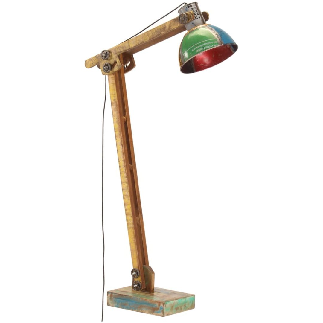 Golvlampa flerfärgad E27 vidaXL