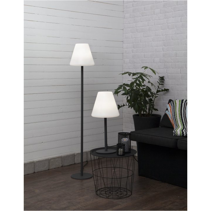 Golvlampa Kreta Grå Star Trading – bild 3