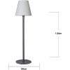 Golvlampa Kreta Vit Star Trading – miniatyr 9