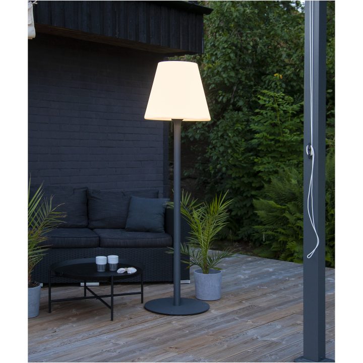 Golvlampa Kreta Vit Star Trading – bild 5