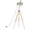 Golvlampa massivt mangoträ 140 cm vidaXL – miniatyr 2