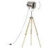 Golvlampa massivt mangoträ 140 cm vidaXL – miniatyr 3