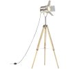 Golvlampa massivt mangoträ 140 cm vidaXL – miniatyr 1