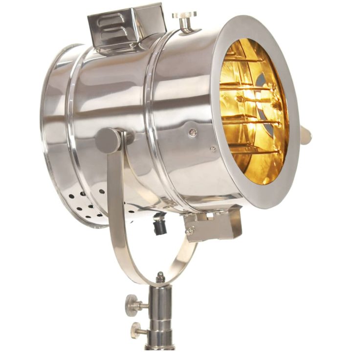 Golvlampa massivt mangoträ 165 cm vidaXL – bild 8