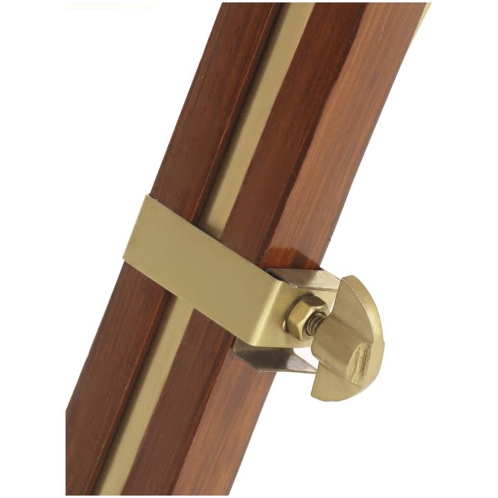 Golvlampa massivt mangoträ 193 cm vidaXL – bild 11