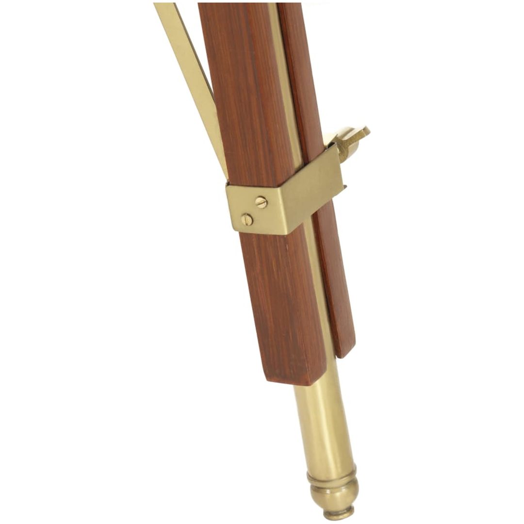 Golvlampa massivt mangoträ 193 cm vidaXL – bild 12