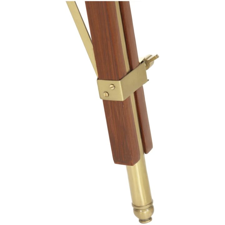 Golvlampa massivt mangoträ 193 cm vidaXL – bild 12