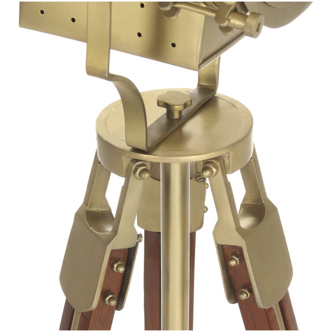 Golvlampa massivt mangoträ 193 cm vidaXL – bild 10