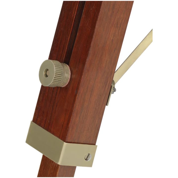 Golvlampa massivt mangoträ 69 cm vidaXL – bild 11